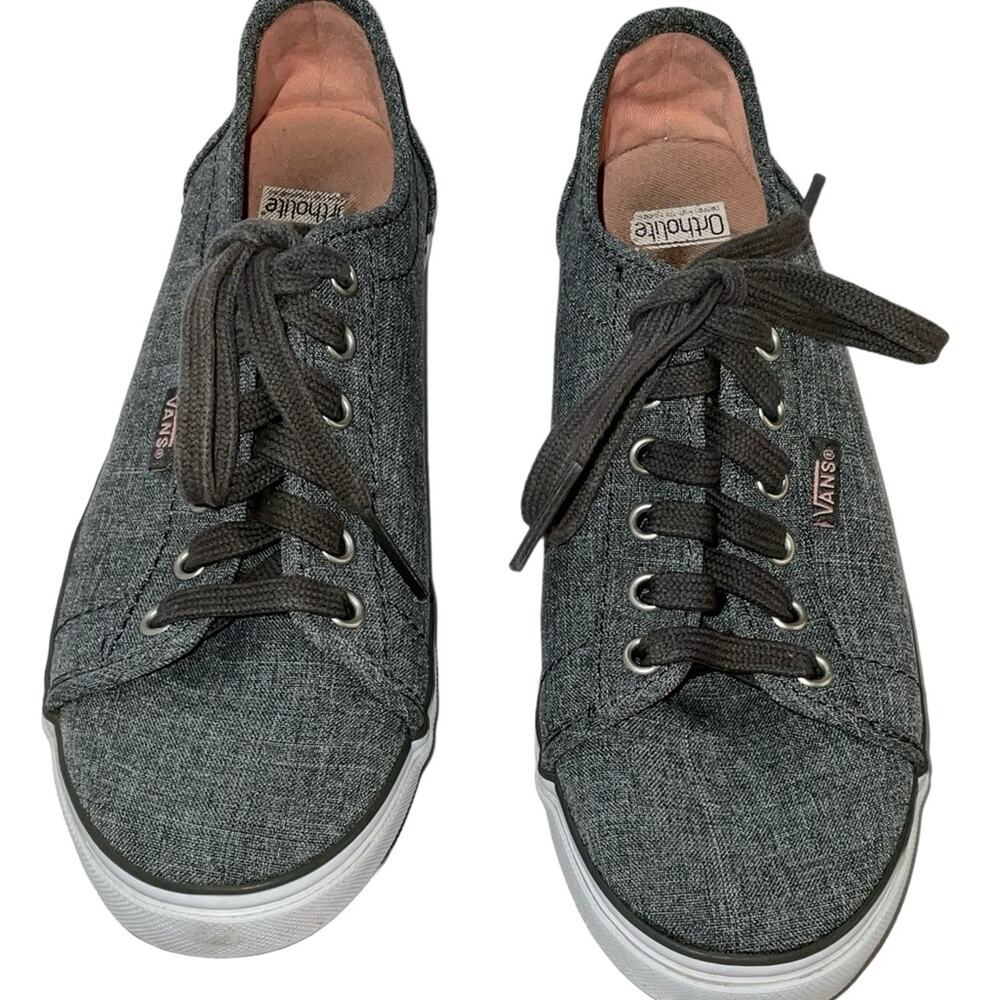 Vans Off The Wall Heathered Grey Sneaker Size 5